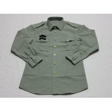Tela de la camisa de uniforme militar de ejército